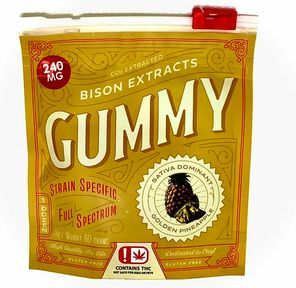 Bison 20mg Sativa Gummies