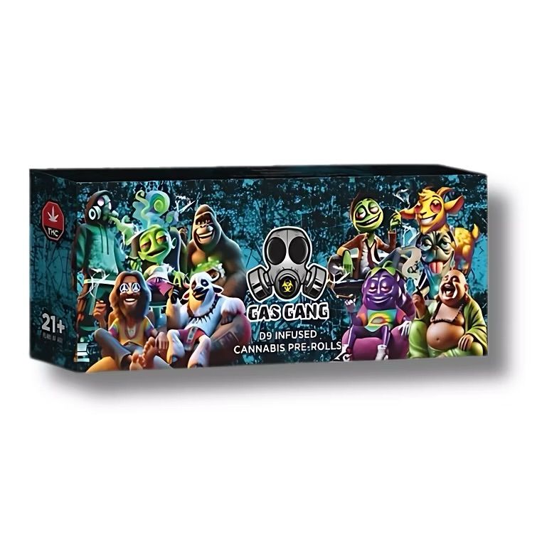 Gas Gang D9 Pre Roll Packs $50