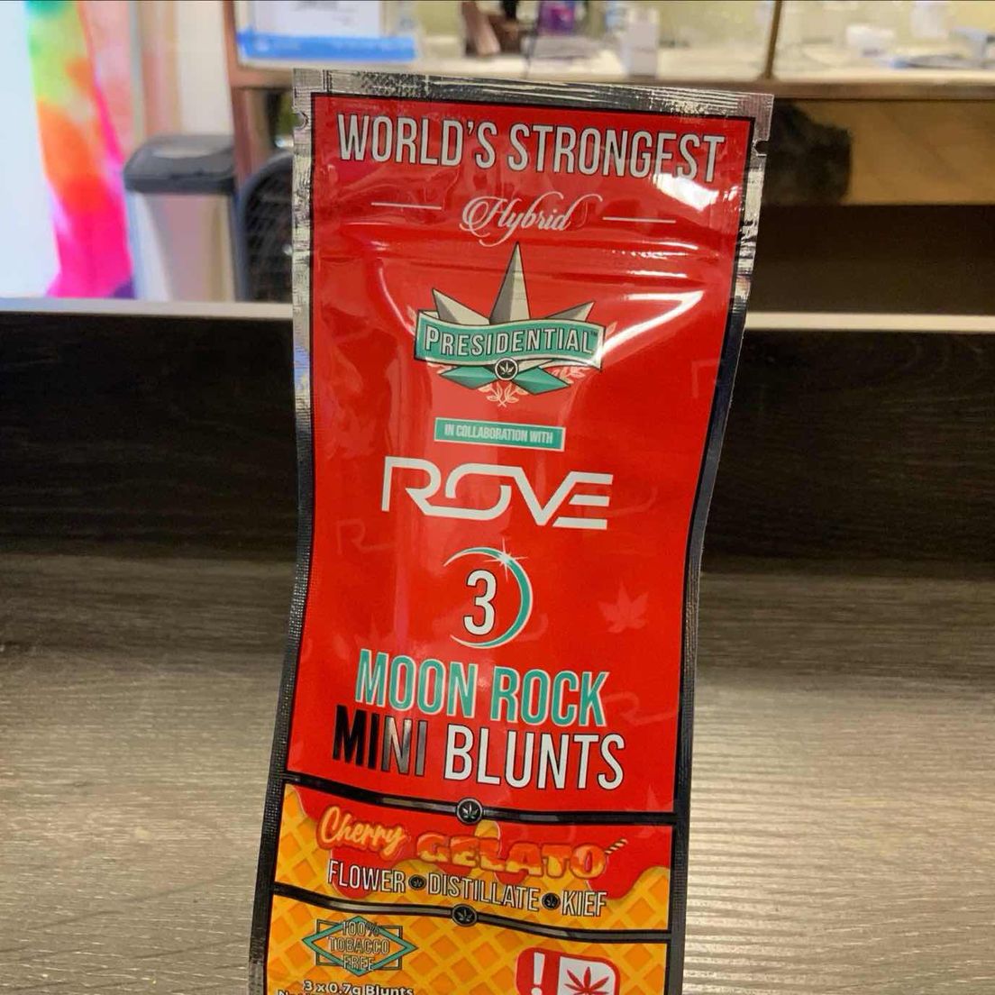 Cherry Gelato Presidential Mini Blunts 3pk 2.1g