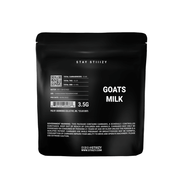 3.5G BLACK LABEL - GOATS MILK