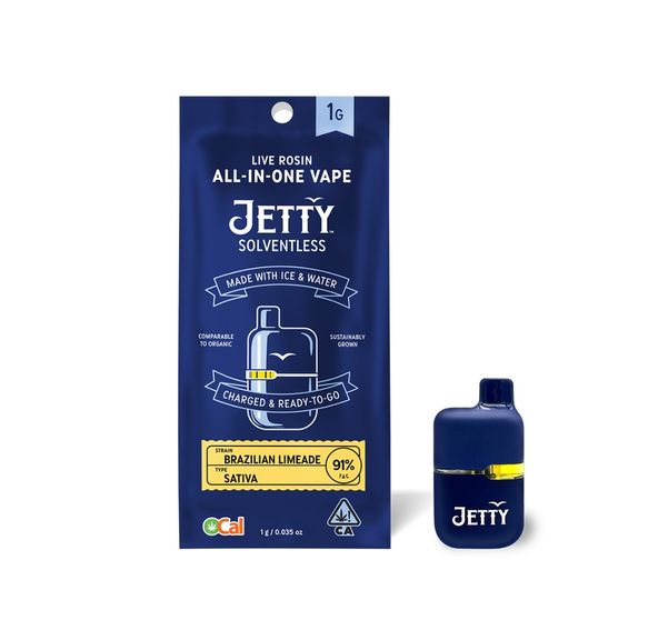 Jetty AIO Solventless Mini Tank Brazilian Limeade 1g