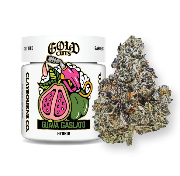 Claybourne | Flower | 3.5g | Gold | Guava Gaslato