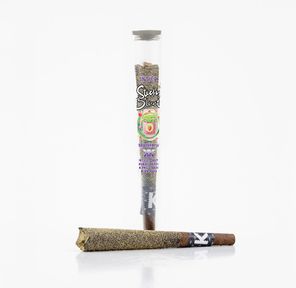 1 x 1g Shatter Infused Indica Blunt Strawberry Jam by KushKraft