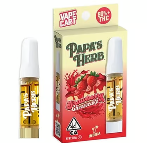 (PROMO) Papa's Herb - Strawberry Cheesecake - Cartridge - 1g - Indica