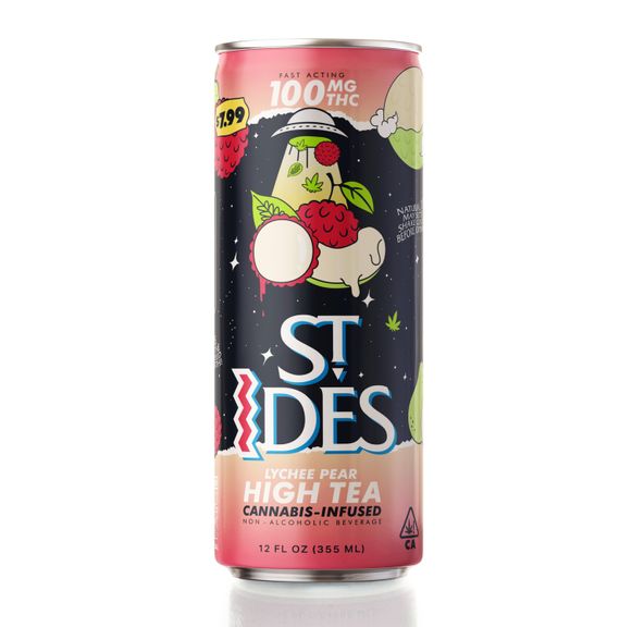 St. Ides Tea Pear Lychee Tea 100mg