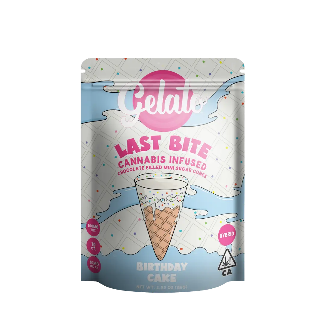 Gelato Last Bite Birthday Cake 100mg