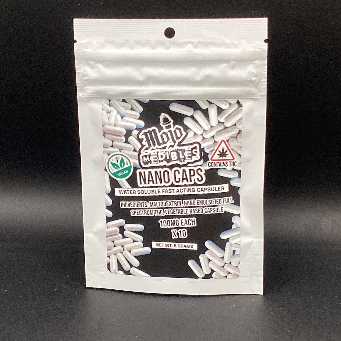 Mojo Medibles- Capsules- Nano- 1000mg