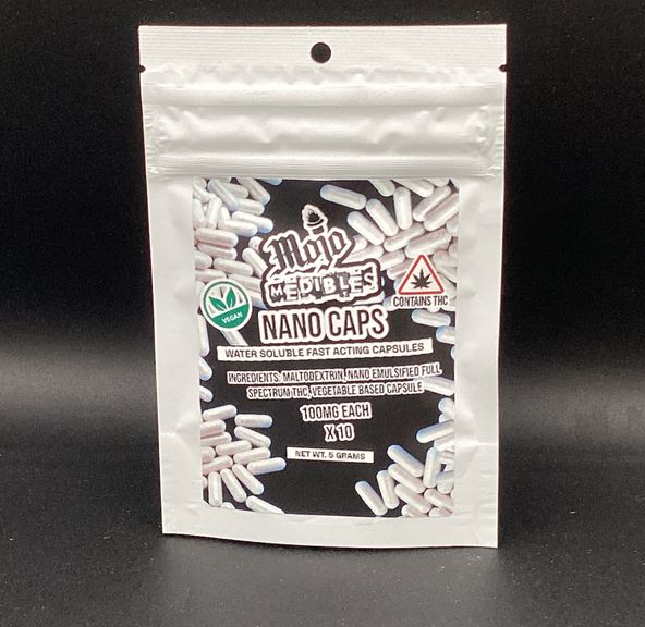 Mojo Medibles- Capsules- Nano- 1000mg