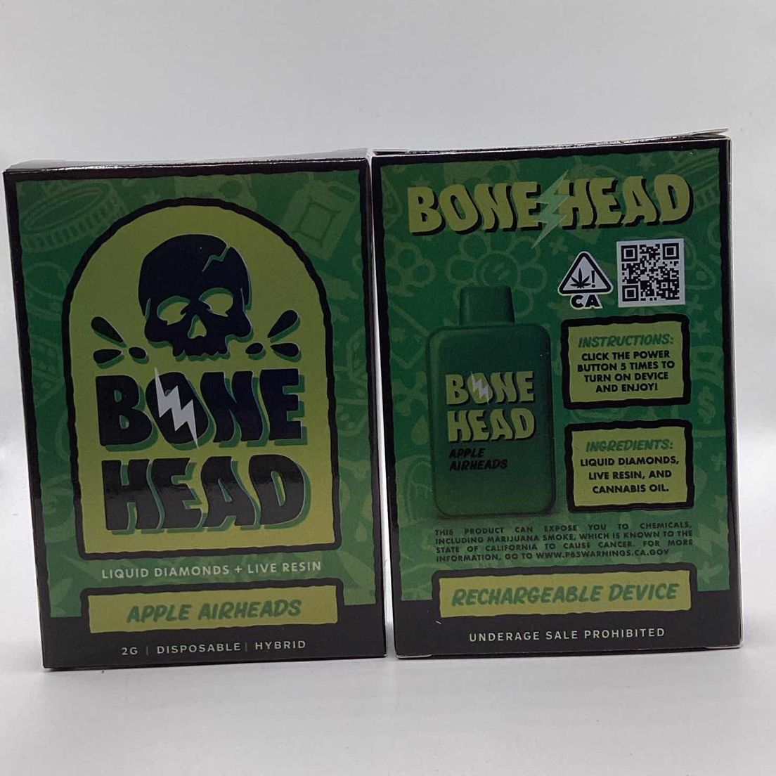 Bonehead - Disposable - Apple Airheads - 2g