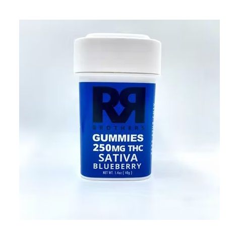 BlueBerry Sativa Gummies 250mg