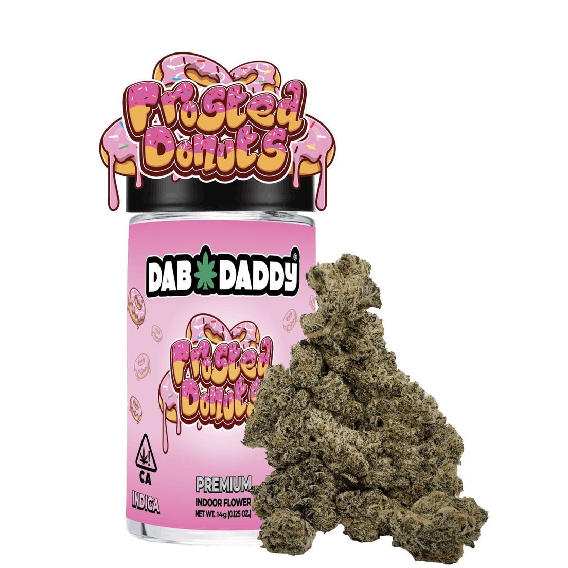 Dab Daddy - Premium Flower - Frosted Donuts - 14g