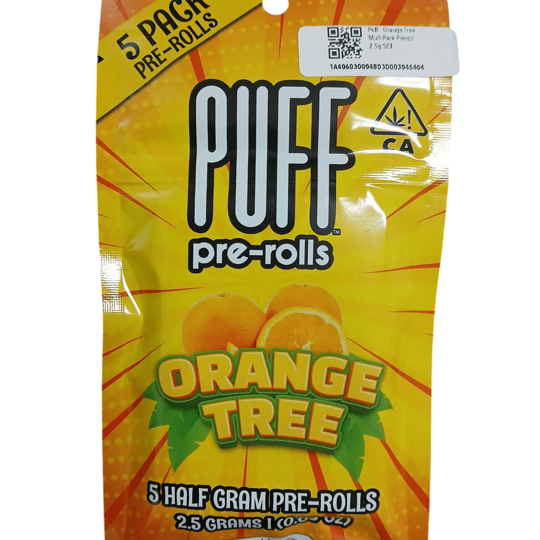Puff - Orange Tree 5pk Preroll 2.5g