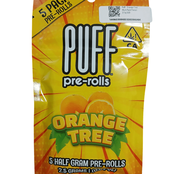 Puff - Orange Tree 5pk Preroll 2.5g