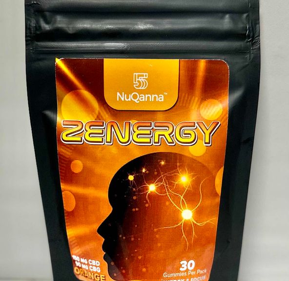 Gummy: Zenergy Orange CBD/CBG 30ct