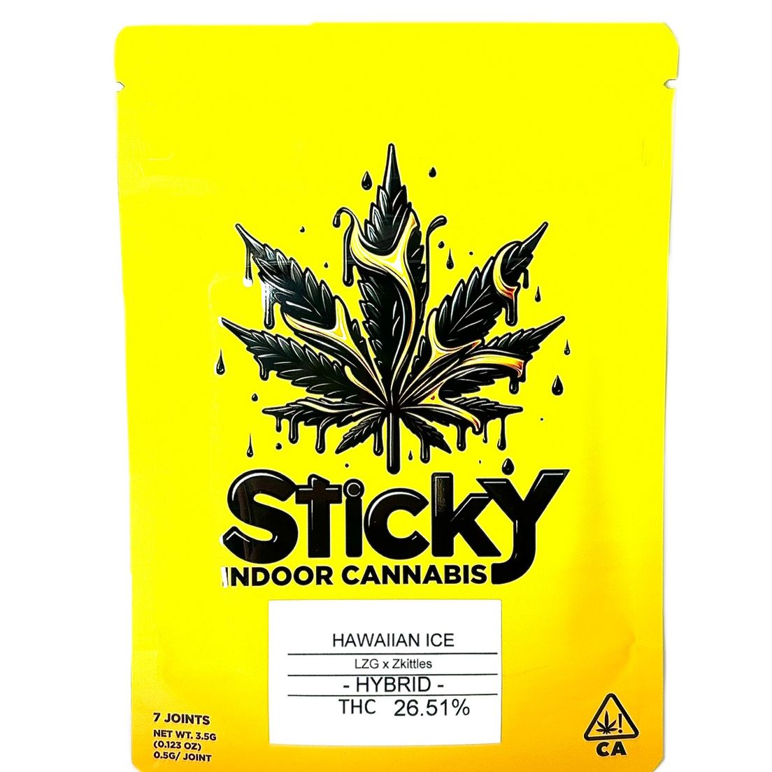B2 GET PREROLL - Sticky - Hawaiian Ice - 7pk x 0.5g = 3.5g