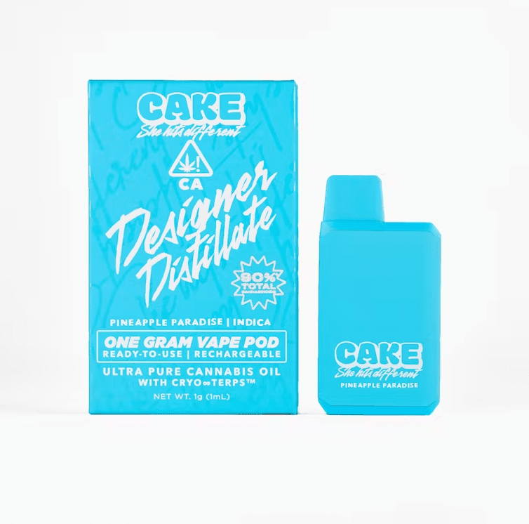 Cake - Pineapple Paradise - 1.25 G Designer Distillate