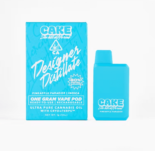 Cake - Pineapple Paradise - 1.25 G Designer Distillate