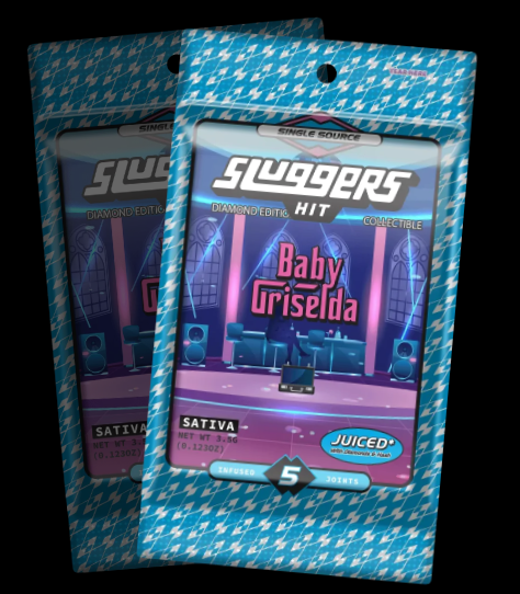Sluggers Hit x Blanco - Baby Griselda - Diamond Infused Preroll - 5pk - 3.5g - Sativa