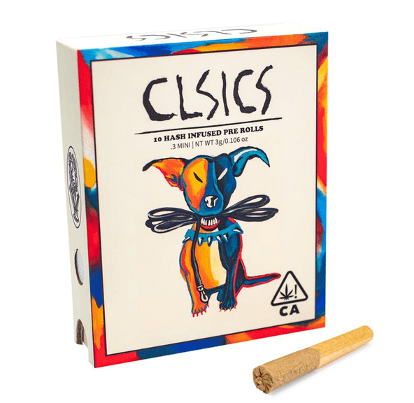 10 Pack - Hash Infused Pre Rolls