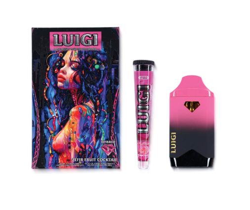 Luigi - Zefir Fruit Cocktail Disposable Vape & Preroll 1g