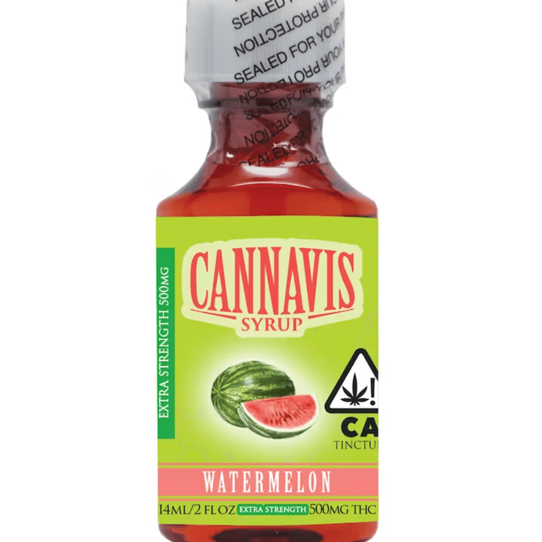 500mg Watermelon Syrup Tincture - CANNAVIS