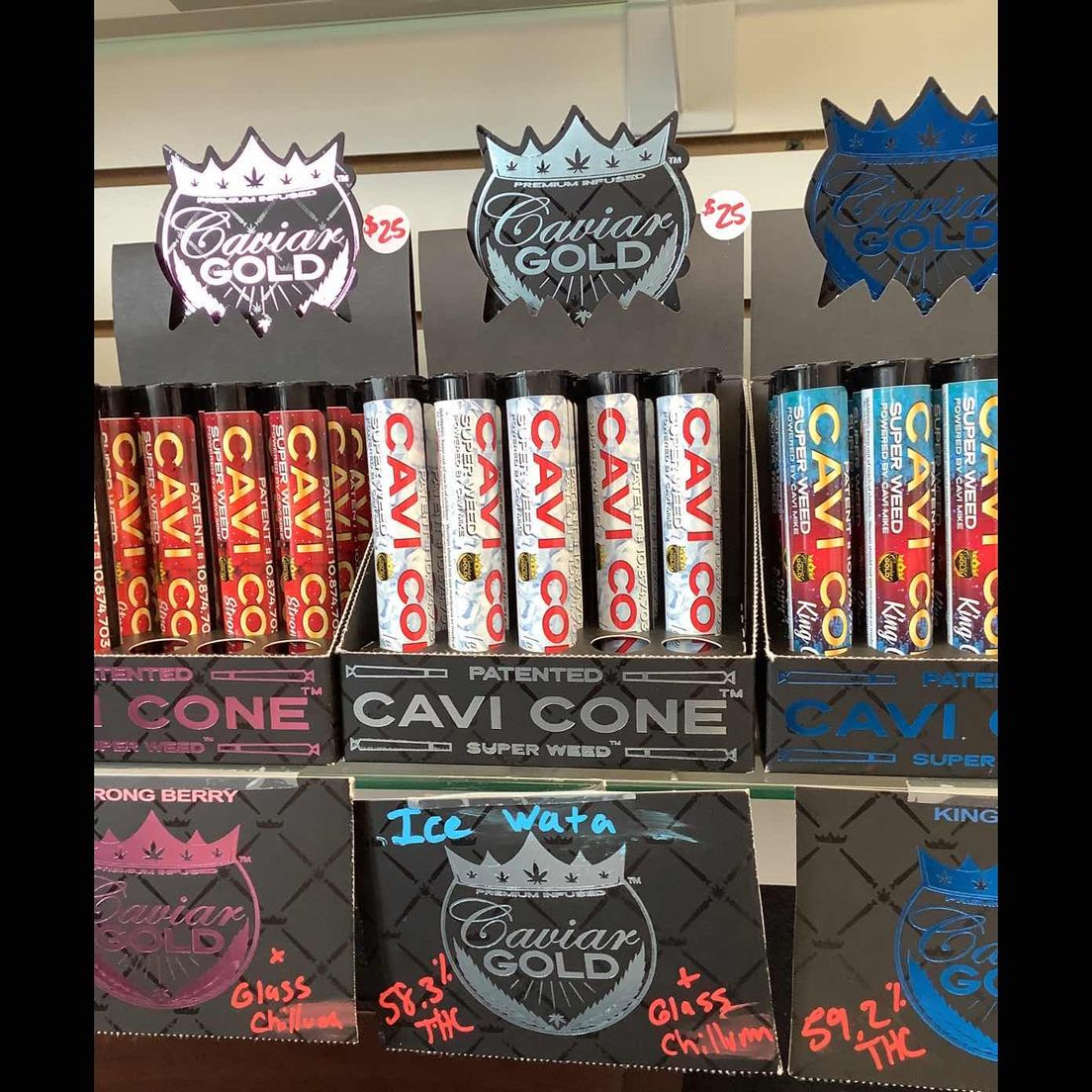 Caviar Gold - 1.3g Ice Wata Cavi cone