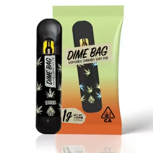 Dime Bag AIO Vape Strawberry Meltshake 1g