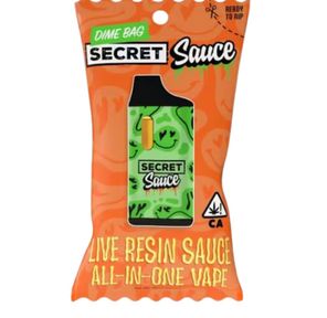 DIME BAG — Dime Bag Live Resin AIO Vape Toad Venom 1g