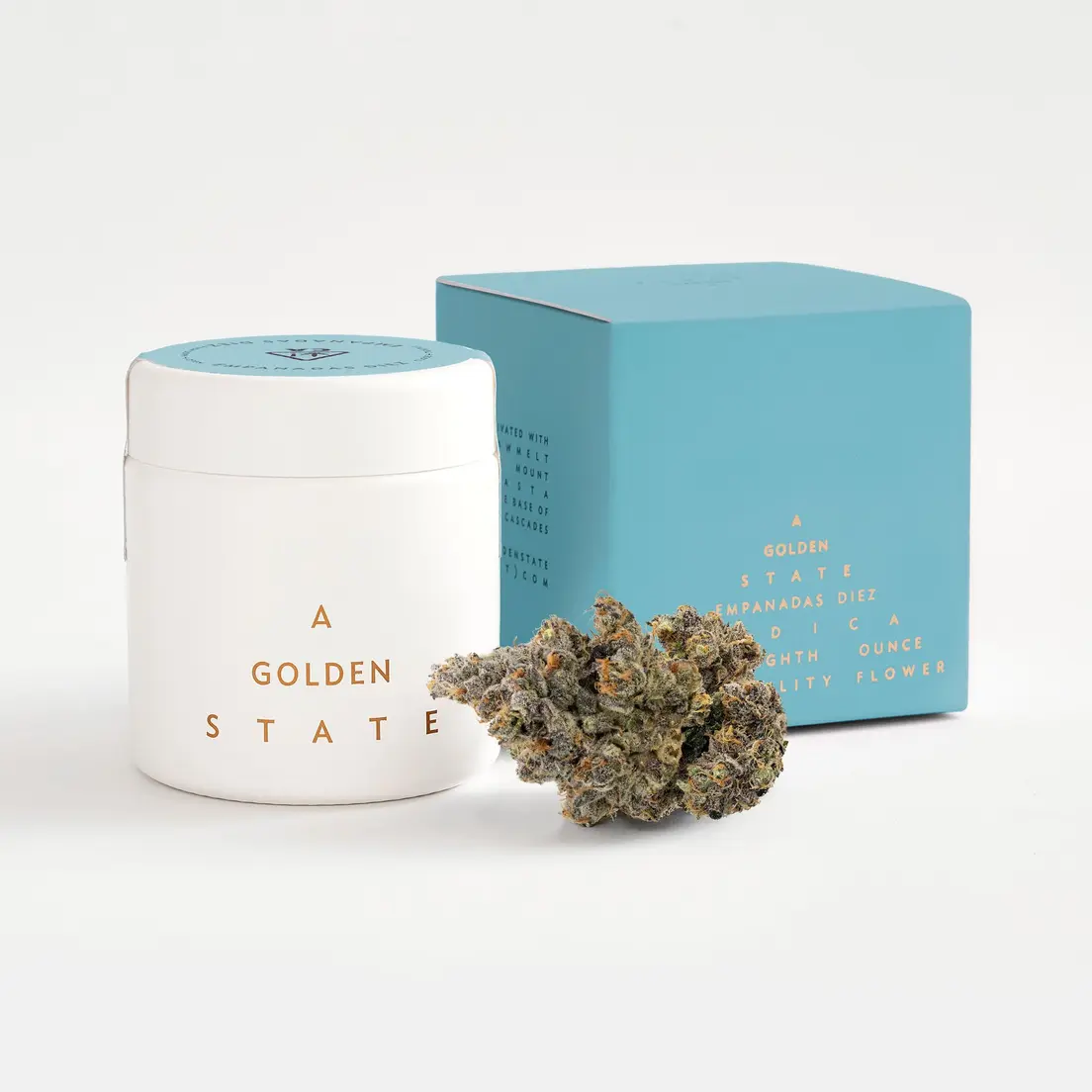 A Golden State Flower Empanadas Diez 3.5g