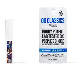 Cake AIO Vape OG Classics Blueberry Zushi 1g