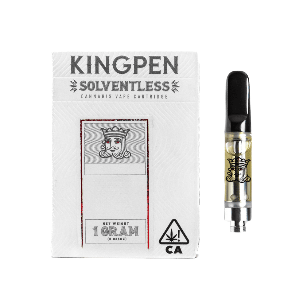 Kingpen | Vape Cart | 1g | Solventless | Orange Banana