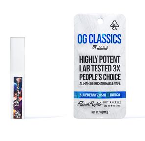 Cake AIO Vape OG Classics Blueberry Zushi 1g