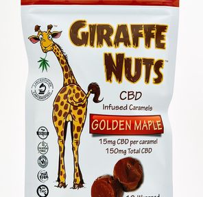 Giraffe Nuts: CBD Caramels Bundle (150mg) 10 CT /15MG ea