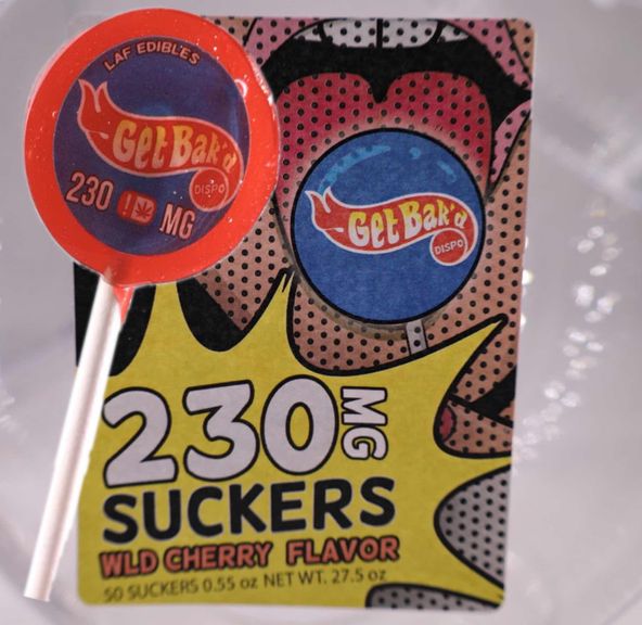 Bak'd 230 Cherry Suckers