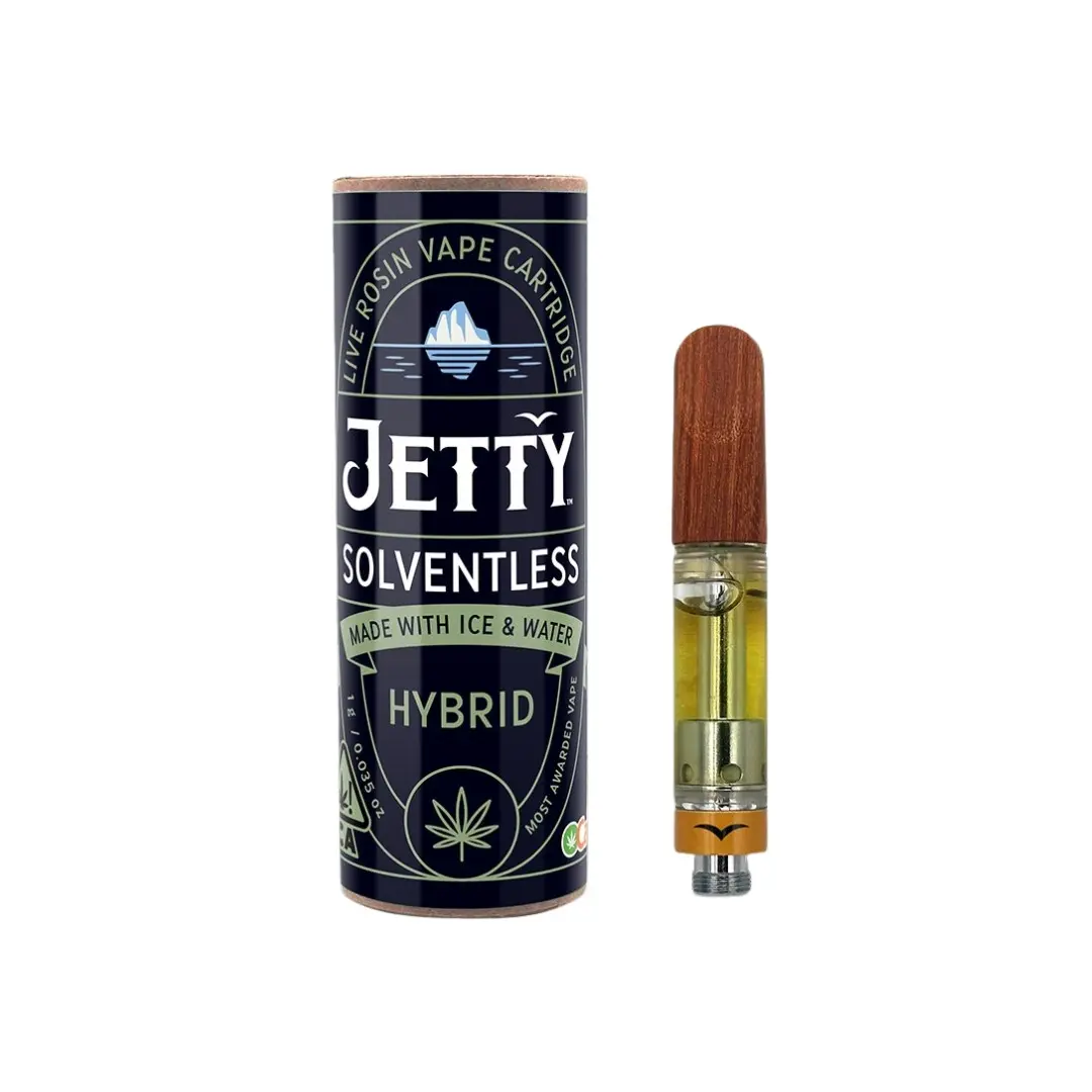 Jetty Solventless Cartridge Heavy Mintal 1g