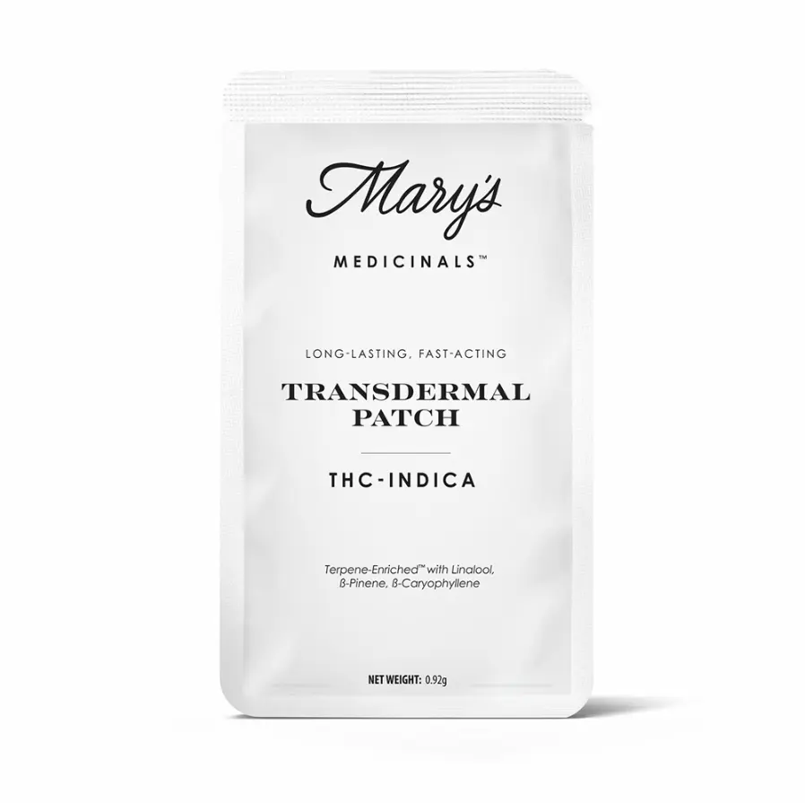 Mary's Medicinals Transdermal Patch Indica 20mg