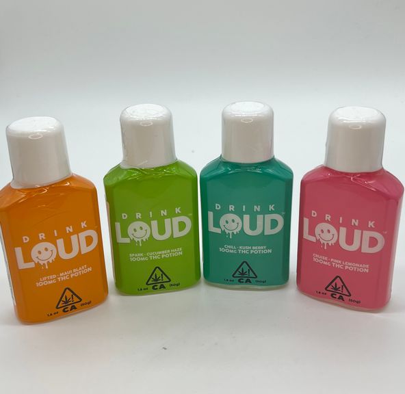 Cucumber Haze (Spark) - Liquid Edible Shot (100mg) by Drink LOUD