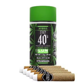 .5G 40S MINI BLUNTS - STRAWNANA 2.50 g