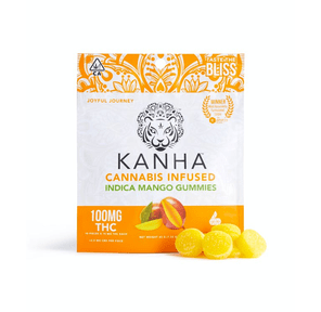 Kanha: Infused Gummies - Mango (Indica), 100mg