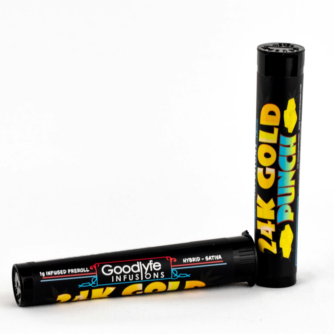 Goodlyfe Infusions - 1g Preroll - 24k Gold Punch