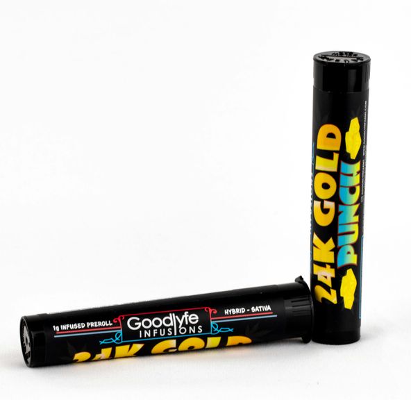 Goodlyfe Infusions - 1g Preroll - 24k Gold Punch