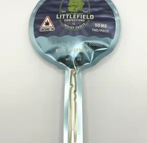50mg Lollipop Blue Raspberry Littlefield Confections