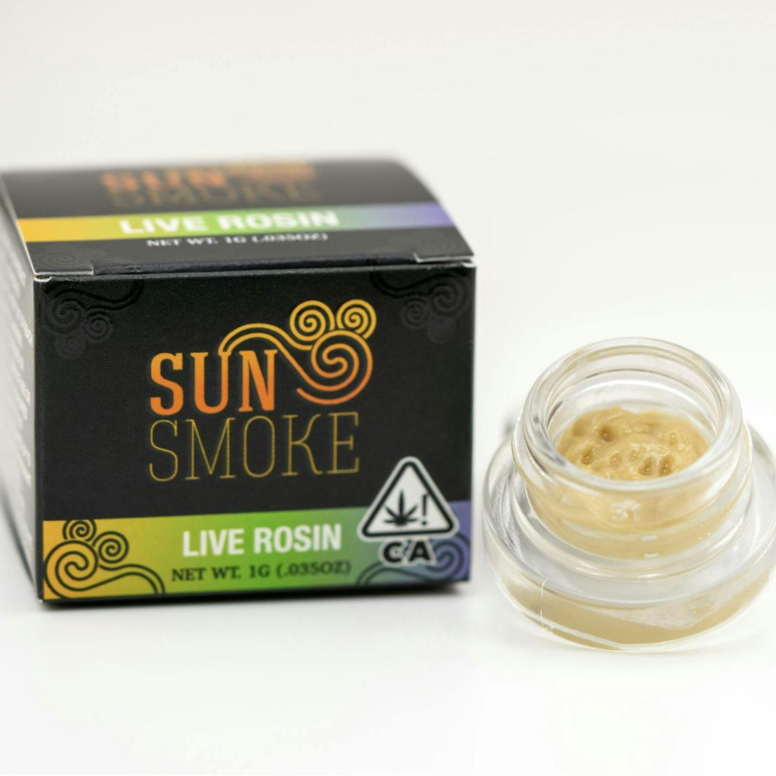 SunSmoke 1g Live Rosin - Mint Pied Eyed