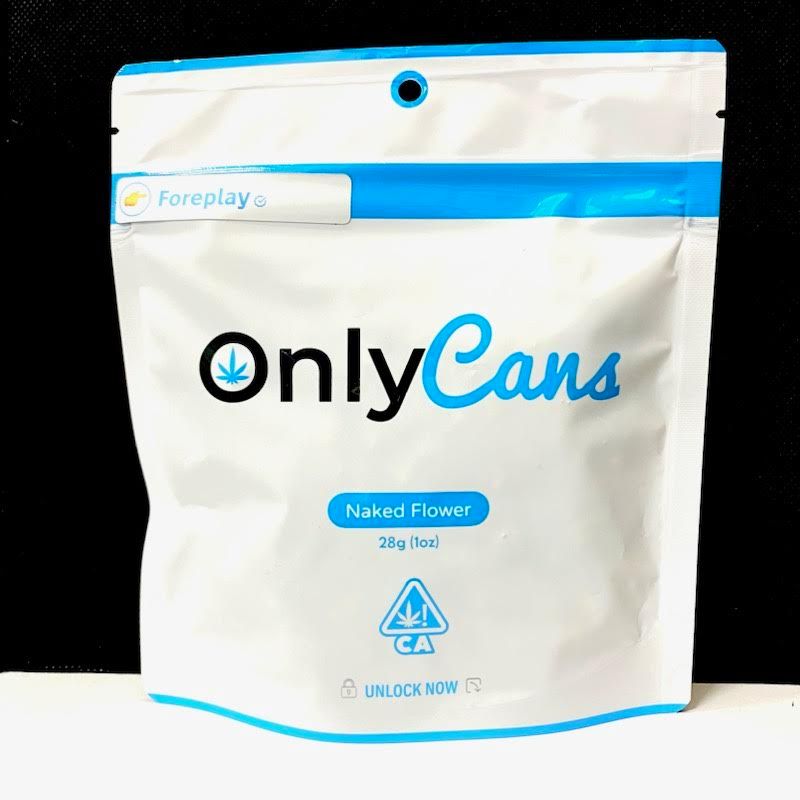 B. OnlyCans 28g Flower - Quality 7.5/10 - Foreplay