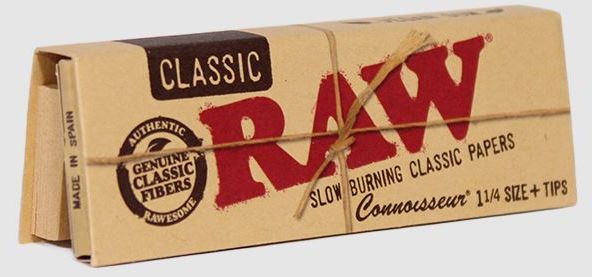 1 1/4 RAW Classic Rolling Papers