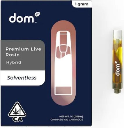 DomPen Fruity Cookies Live Rosin 1g Vape