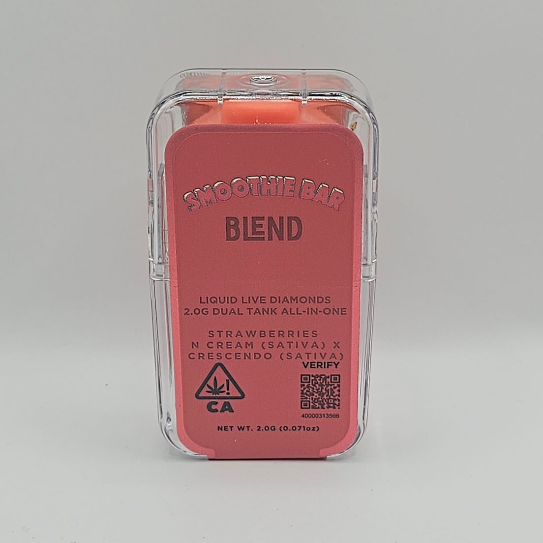 Smoothie Bar - Disposable - Strawberries n Cream x Crescendo - 2G
