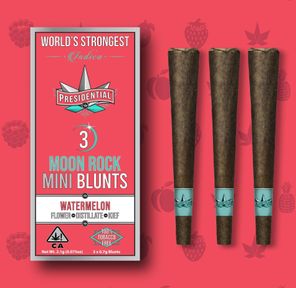 Presidential Moon Rock Mini Blunts - Watermelon (2.1g)