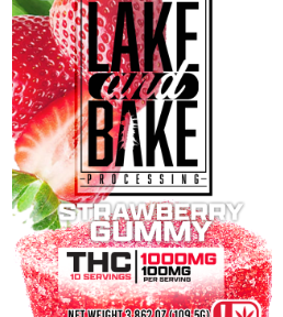1000mg Gummies - Strawberry