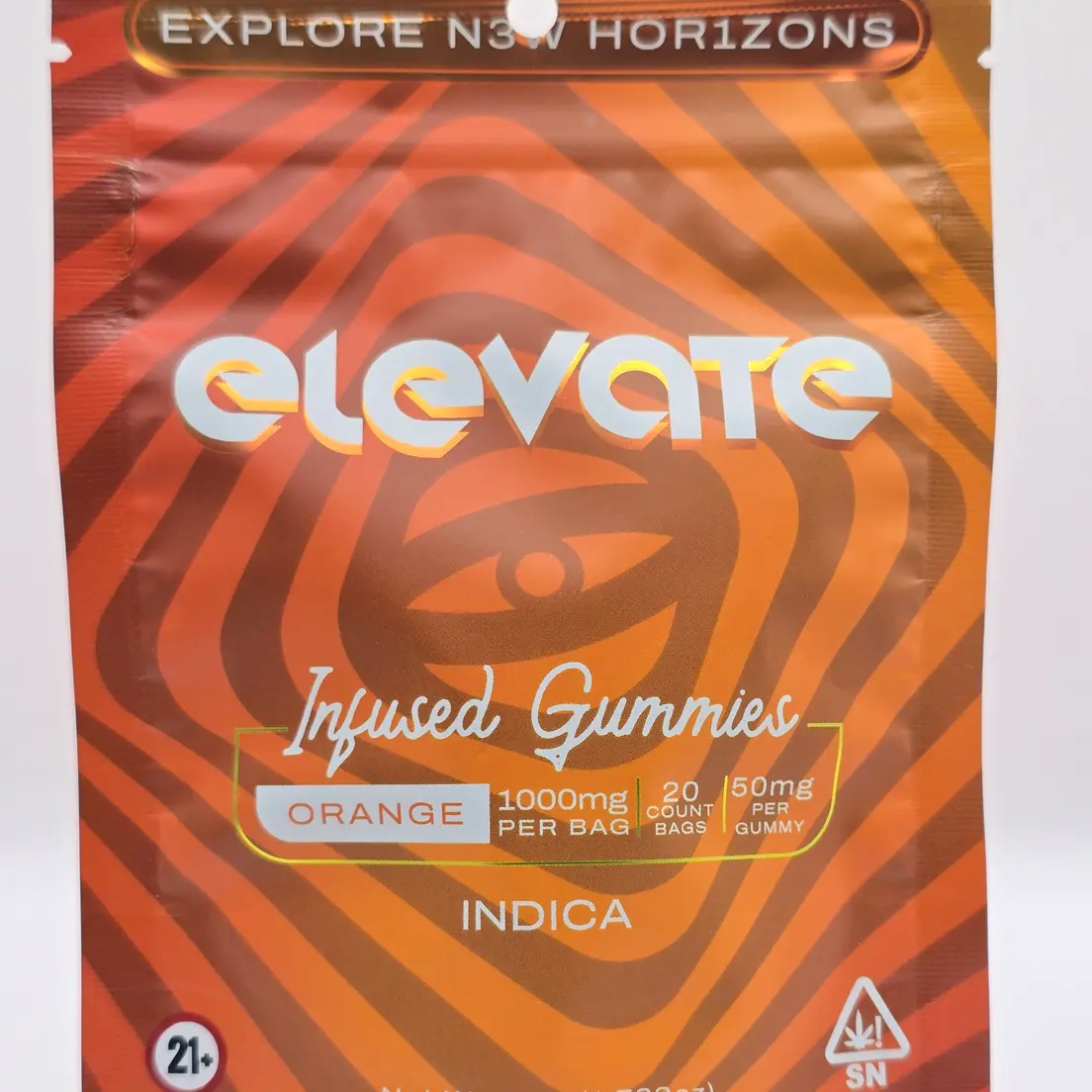 Elevate - Edibles - Orange - 1000mg